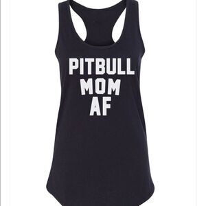 Pit Bull Mom AF | Ideal Tank Top M